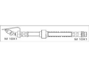 WOKING G1901.90 stabdžių žarnelė 
 Stabdžių sistema -> Stabdžių žarnelės
4500131, 9160431