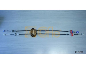 COFLE 11.3281 trosas, neautomatinė transmisija 
 Transmisija -> Neautomatinė pavarų dėžė -> Transmisijos valdymas
2444CR, 2444FE, 2444V0