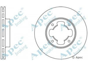 APEC braking DSK267 stabdžių diskas
725431150, 725431280, 725431300