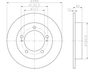 HELLA PAGID 8DD 355 101-291 stabdžių diskas 
 Stabdžių sistema -> Diskinis stabdys -> Stabdžių diskas
5521180000, 5521180000000, 5521180000A00