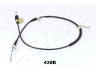 ASHIKA 131-04-438R trosas, stovėjimo stabdys 
 Stabdžių sistema -> Valdymo svirtys/trosai
47510S7AG02
