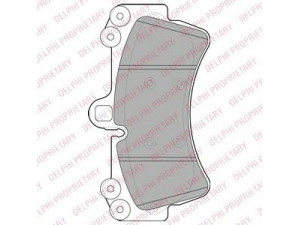 DELPHI LP1997 stabdžių trinkelių rinkinys, diskinis stabdys 
 Techninės priežiūros dalys -> Papildomas remontas
7L0 698 151A, 7L0 698 151C, 7L0 698 151E