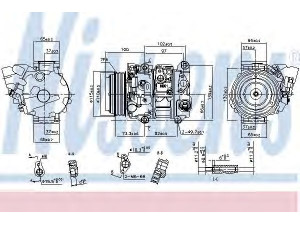 NISSENS 890143 kompresorius, oro kondicionierius 
 Oro kondicionavimas -> Kompresorius/dalys
88320-28420