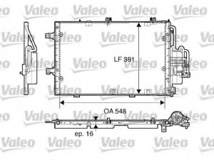 VALEO 817609 kondensatorius, oro kondicionierius 
 Oro kondicionavimas -> Kondensatorius
1850000, 1850091, 93175776
