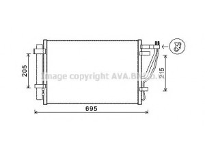 AVA QUALITY COOLING KA5147 kondensatorius, oro kondicionierius 
 Oro kondicionavimas -> Kondensatorius
976061M000