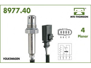 MTE-THOMSON 8977.40.053 lambda jutiklis 
 Išmetimo sistema -> Lambda jutiklis
06F.906.262.P, 06F.906.262.P, 06F.906.262.P