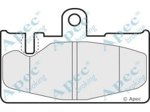 APEC braking PAD1217 stabdžių trinkelių rinkinys, diskinis stabdys 
 Techninės priežiūros dalys -> Papildomas remontas
0446650090, 0446650100, 446650090