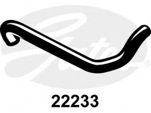 GATES 22233 radiatoriaus žarna 
 Aušinimo sistema -> Žarnelės/vamzdeliai/sujungimai -> Radiatoriaus žarnos
2025012782, A2025012782