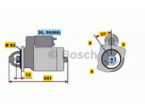 BOSCH 0 001 109 045 starteris