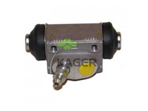 KAGER 39-4009 rato stabdžių cilindras 
 Stabdžių sistema -> Ratų cilindrai
58380-28001