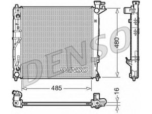 DENSO DRM41007 radiatorius, variklio aušinimas 
 Aušinimo sistema -> Radiatorius/alyvos aušintuvas -> Radiatorius/dalys
253102Y010, 253102Y010