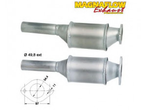 MAGNAFLOW 81863D katalizatoriaus keitiklis 
 Išmetimo sistema -> Katalizatoriaus keitiklis
46756796