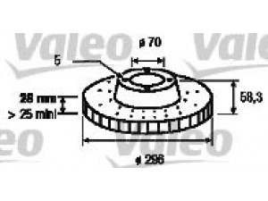 VALEO 197225 stabdžių diskas 
 Dviratė transporto priemonės -> Stabdžių sistema -> Stabdžių diskai / priedai
569016, 569044, 569045, 90392559