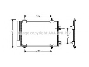 AVA QUALITY COOLING CN5283 kondensatorius, oro kondicionierius