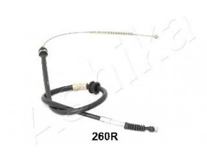 ASHIKA 131-02-260R trosas, stovėjimo stabdys 
 Stabdžių sistema -> Valdymo svirtys/trosai
4642027150