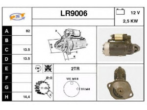 SNRA LR9006 starteris