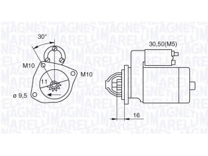 MAGNETI MARELLI 063280029010 starteris 
 Elektros įranga -> Starterio sistema -> Starteris
1229427, 1233234, 1254222, 1368970
