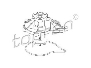 TOPRAN 113 150 vandens siurblys 
 Aušinimo sistema -> Vandens siurblys/tarpiklis -> Vandens siurblys
06E 121 005G, 06E 121 005P, 06E 121 008P