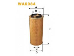 WIX FILTERS WA6084 oro filtras 
 Techninės priežiūros dalys -> Techninės priežiūros intervalai
182A, 691726, 9293140, 5010910