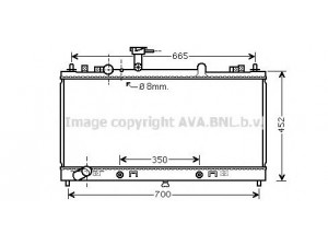 AVA QUALITY COOLING MZ2230 radiatorius, variklio aušinimas 
 Aušinimo sistema -> Radiatorius/alyvos aušintuvas -> Radiatorius/dalys
L3R515200B, L3R515200C