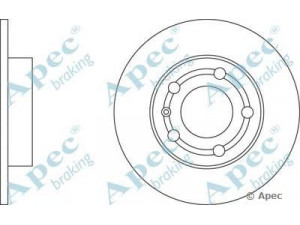 APEC braking DSK274 stabdžių diskas 
 Dviratė transporto priemonės -> Stabdžių sistema -> Stabdžių diskai / priedai
1J0615601, 1J0615601C, 1J0615601P