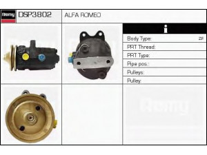 DELCO REMY DSP3802 hidraulinis siurblys, vairo sistema 
 Vairavimas -> Vairo pavara/siurblys