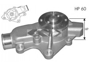 SPIDAN 91565 vandens siurblys 
 Aušinimo sistema -> Vandens siurblys/tarpiklis -> Vandens siurblys
4626215, 4626215AD, 83503407, J1466241