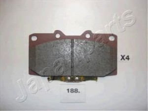 JAPANPARTS PA-188AF stabdžių trinkelių rinkinys, diskinis stabdys 
 Techninės priežiūros dalys -> Papildomas remontas
41060-74F92, D106074F92