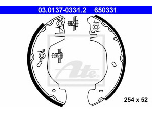 ATE 03.0137-0331.2 stabdžių trinkelių komplektas 
 Techninės priežiūros dalys -> Papildomas remontas
1014316, 7125122
