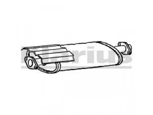 KLARIUS 210847 vidurinis duslintuvas
279149100128, 279149100128, 279149100128
