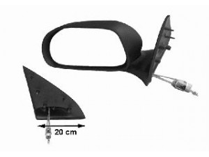 VAN WEZEL 1756803 išorinis veidrodėlis 
 Kėbulas -> Keleivių kabina -> Veidrodėlis
0735247422, 735247422, 0735247422