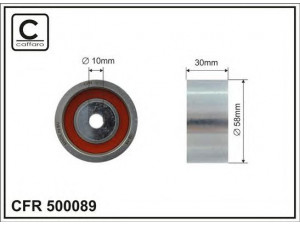 CAFFARO 500089 kreipiantysis skriemulys, paskirstymo diržas 
 Diržinė pavara -> Paskirstymo diržas/komplektas -> Laisvasis/kreipiamasis skriemulys
RF2A-12-730, RF2A-12-730A
