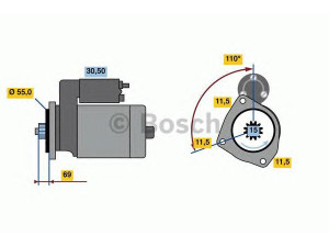 BOSCH 0 986 023 670 starteris 
 Elektros įranga -> Starterio sistema -> Starteris
NAD 1009 52, NAD 1009 52, NAD 100952L