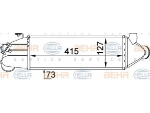 HELLA 8ML 376 746-631 tarpinis suslėgto oro aušintuvas, kompresorius 
 Variklis -> Oro tiekimas -> Įkrovos agregatas (turbo/superįkrova) -> Tarpinis suslėgto oro aušintuvas
1 671 443, 1C159L440BA, 1C159L440BB