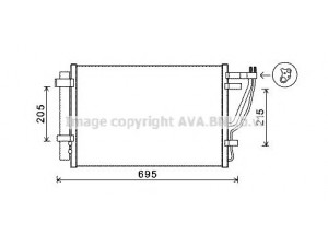 AVA QUALITY COOLING KAA5147D kondensatorius, oro kondicionierius 
 Oro kondicionavimas -> Kondensatorius
976061M000