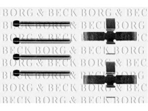 BORG & BECK BBK1151 priedų komplektas, diskinių stabdžių trinkelės 
 Stabdžių sistema -> Diskinis stabdys -> Stabdžių dalys/priedai