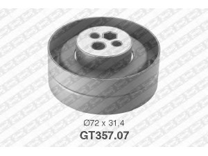 SNR GT357.07 įtempiklio skriemulys, paskirstymo diržas 
 Techninės priežiūros dalys -> Papildomas remontas
078109243K
