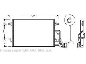 AVA QUALITY COOLING VW5190 kondensatorius, oro kondicionierius 
 Oro kondicionavimas -> Kondensatorius
3B7260403A