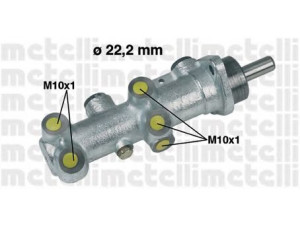 METELLI 05-0241 pagrindinis cilindras, stabdžiai 
 Stabdžių sistema -> Pagrindinis stabdžių cilindras
4601.C8, 9946055, 4601.C8