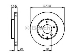 BOSCH 0 986 479 034 stabdžių diskas 
 Stabdžių sistema -> Diskinis stabdys -> Stabdžių diskas
G25Y-33-25XA, GF3Y 33 25X, GF3Y 33 25XA