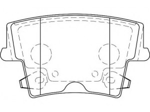 WAGNER WBP24163A stabdžių trinkelių rinkinys, diskinis stabdys 
 Techninės priežiūros dalys -> Papildomas remontas
05142561AA, 5142560AA, 5142561AA