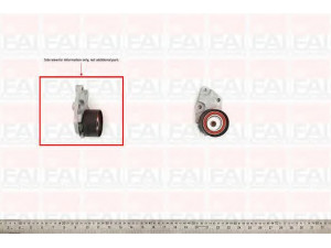FAI AutoParts T9266 įtempiklio skriemulys, paskirstymo diržas 
 Techninės priežiūros dalys -> Papildomas remontas
25183772, 5094008601, 96350550