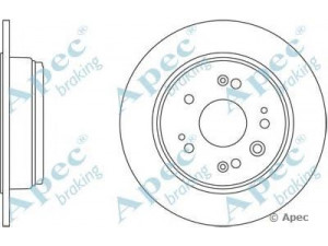 APEC braking DSK2495 stabdžių diskas 
 Dviratė transporto priemonės -> Stabdžių sistema -> Stabdžių diskai / priedai
42510S9A00, 42510S9AN00, 42510scae00