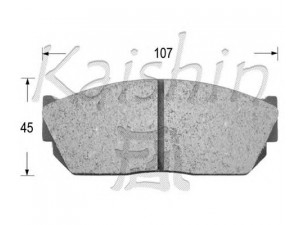 KAISHIN D5013 stabdžių trinkelių rinkinys, diskinis stabdys 
 Techninės priežiūros dalys -> Papildomas remontas
45022SA0680, 45022SM4G01, GBP1212AF