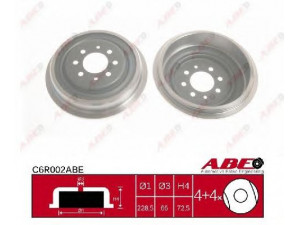 ABE C6R002ABE stabdžių būgnas 
 Stabdžių sistema -> Būgninis stabdys -> Stabdžių būgnas
77 00 710 511, 7700710511