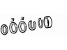 DELCO REMY 19024537 remonto komplektas, starteris