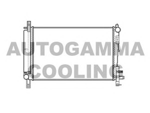AUTOGAMMA 103401 radiatorius, variklio aušinimas 
 Aušinimo sistema -> Radiatorius/alyvos aušintuvas -> Radiatorius/dalys
5072260AA