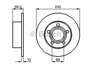 BOSCH 0 986 478 023 stabdžių diskas 
 Stabdžių sistema -> Diskinis stabdys -> Stabdžių diskas
437615601, 437 615 601