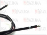 YAZUKA C75080 trosas, stovėjimo stabdys 
 Stabdžių sistema -> Valdymo svirtys/trosai
MR128204
