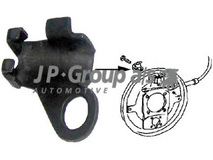 JP GROUP 8170350206 trosas, stovėjimo stabdys 
 Stabdžių sistema -> Valdymo svirtys/trosai
113609637